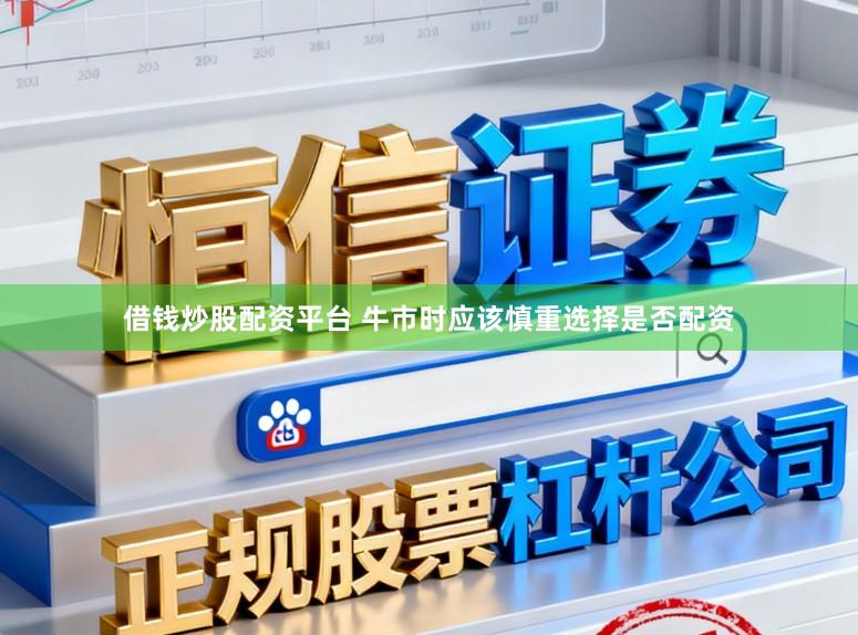 借钱炒股配资平台 牛市时应该慎重选择是否配资